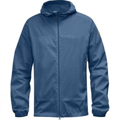 Cortavientos Fjallraven Abisko Hombre - Azules - Chile OMR492803